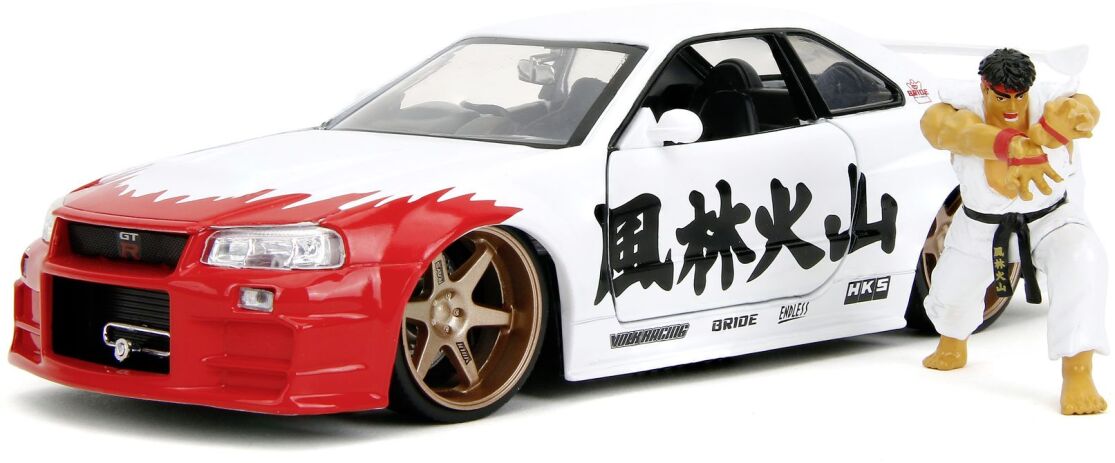 Jada Street Fighter Όχημα 202 Nissan Skyline GTR 1:24 (253255071) (0)