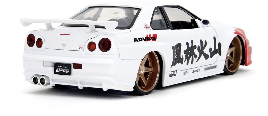 Jada Street Fighter Όχημα 202 Nissan Skyline GTR 1:24 (253255071) (2)