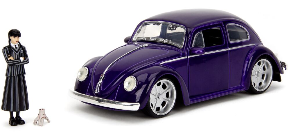 Jada Wednesday Όχημα Volkswagen Beetle 1:24 (253255076) (0)