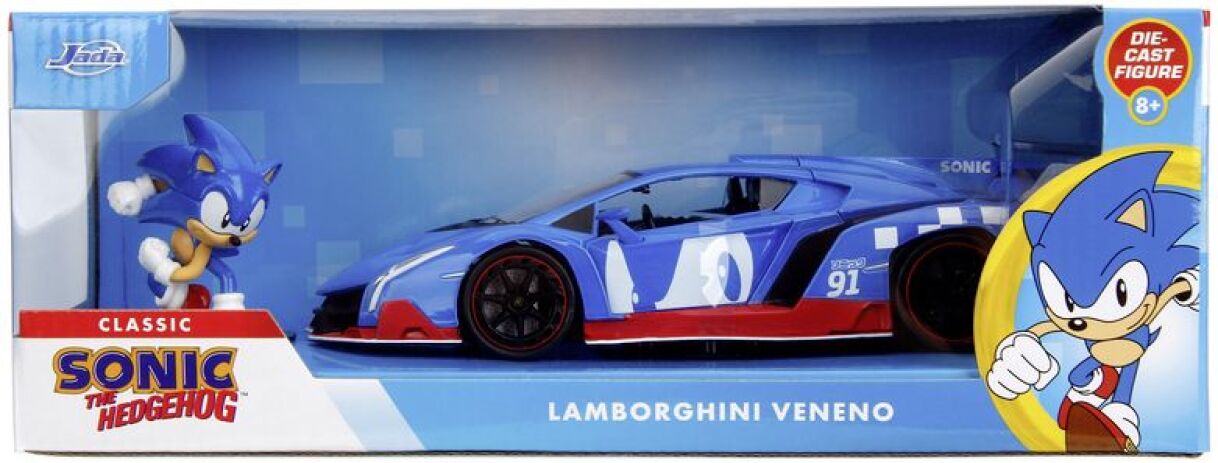 Jada Sonic Όχημα Lamborghini Venemo 1:24 (253255082) (1)