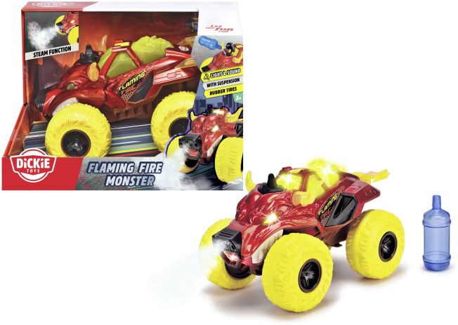 Dickie F/W Όχημα Monster Fire Flaming 25cm (203754003) (1)