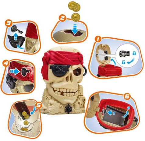 Chap Mei Bucket Master-Treasure Skull Tray (555001) (2)