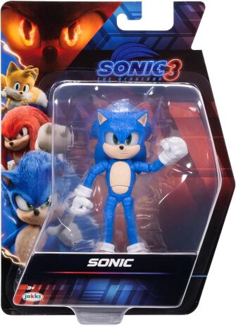 Jakks Pacific Sonic 3 Movie Φιγούρα 5'' Sonic (423974) (1)