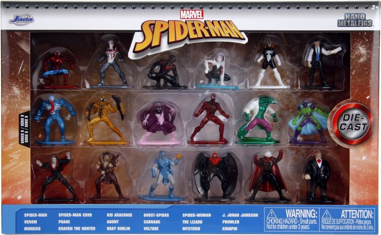 Jada Marvel Nanofigs Συλλεκτικές Φιγούρες 18Τμχ W.9 (253225031) (1)
