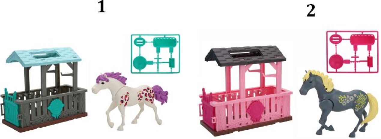 Chap Mei Be My Own-Happy Horse Playset-2 Σχέδια (534007) (1)