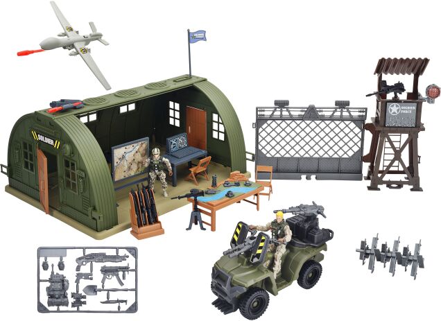 Chap Mei Soldier Force-Στρατιωτική Βάση Command Playset (545375) (0)