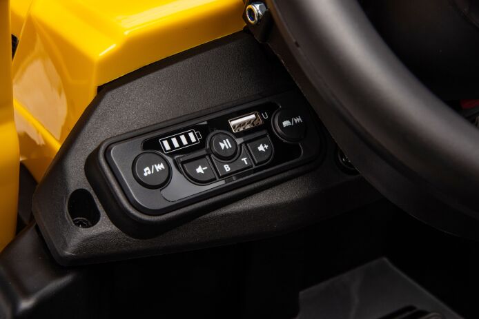 NPT Ηλεκτροκίνητο Όχημα Cat 1X12V-Yellow (9021-YELLOW) (9)