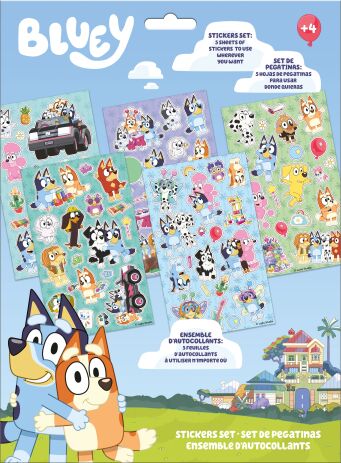 ΚΕ Bluey Σετ Sticker (BY00008) (0)