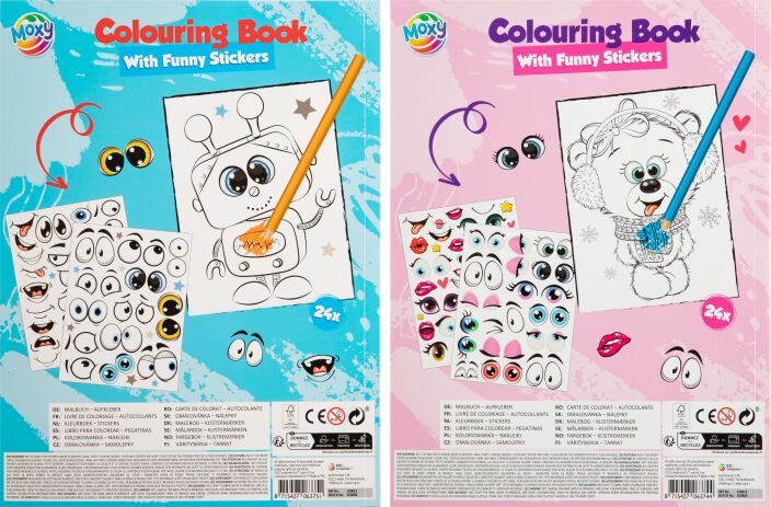CCG Gravix Μπλοκ Ζωγραφικής 24 Φύλλων Colouring Book-2 Σχέδια (150012) (4)