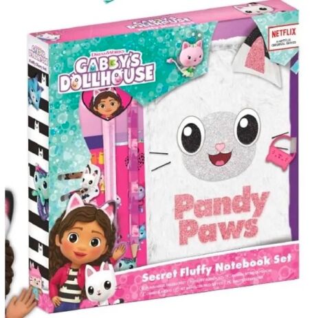 RMS Gabby's Dollhouse Σετ Μυστικό Ημερολόγιο Fluffy (70-0016) (1)