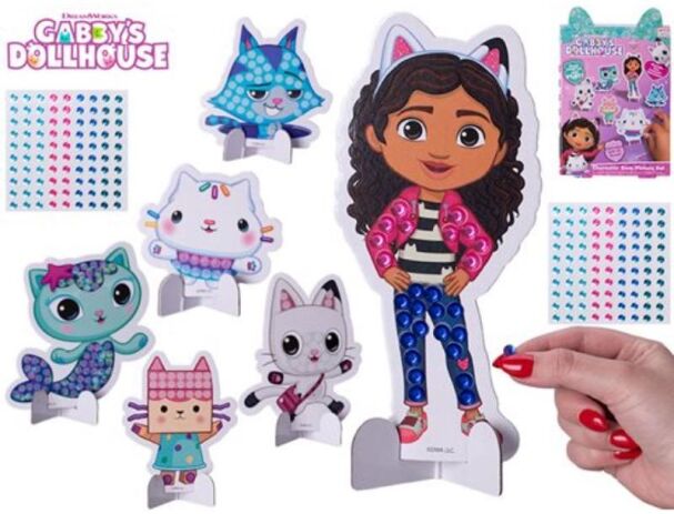 RMS Gabby's Dollhouse Σετ Character Gem Art (70-0025) (1)