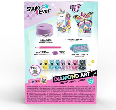 Canal Style 4 Ever Diamond Art Lamp Set (OFG299) (8)