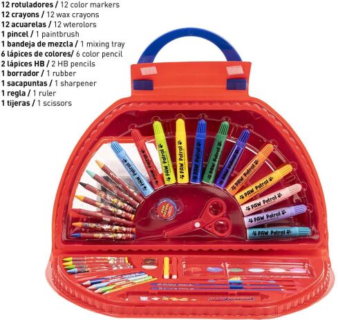 Cerda Paw Patrol Σετ Ζωγραφικής 50Τμχ (2700000815) (1)