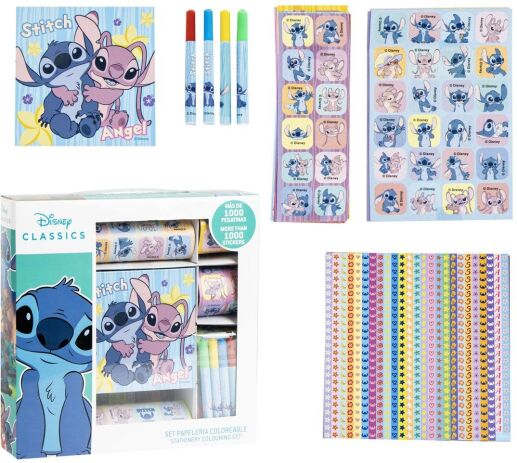 Cerda Stitch Σετ Ζωγραφικής Με 1000 Αυτοκόλλητα (2700001801) (0)