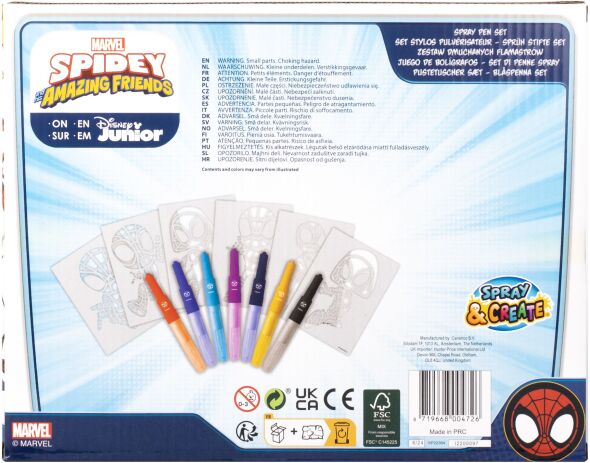 Canenco Spidey Αερογράφος Set (SP22364) (2)