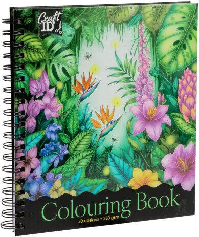 CCG Craftid Μπλοκ Ζωγραφικής 30 Φύλλων Designs Colouring Book-2 Σχέδια (CR5027/GE) (2)