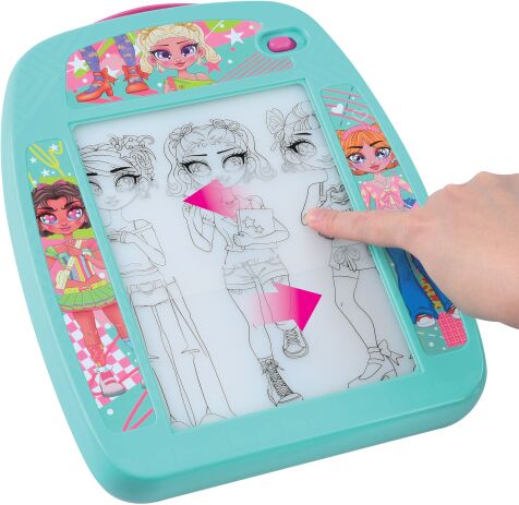 Playgo Σχεδιαστήριο Μόδας Fashionista Light Box B/O 16Τμχ (6037) (3)