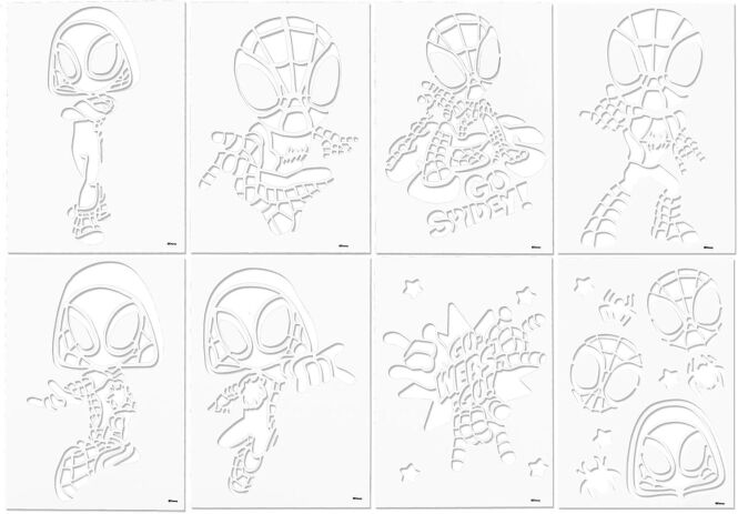 Canenco Spidey Αερογράφος Set Desktop Box (SP22368) (4)