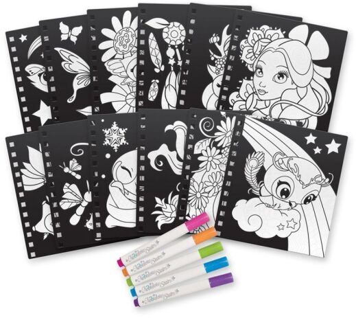 Nebulous Stars Small Creative Book-Magic Pattern Velvet (11026) (1)