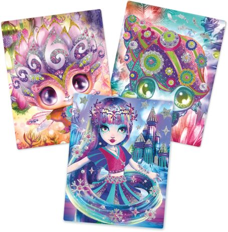 Nebulous Stars Glitter & Foil Art (11027) (3)