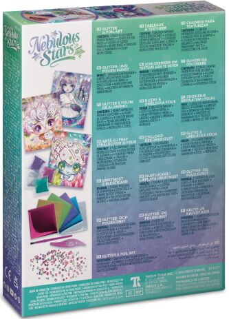 Nebulous Stars Glitter & Foil Art (11027) (4)