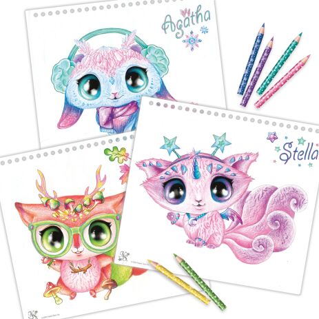 Nebulous Stars Sketchbook-Animoulous Fever (11141) (3)