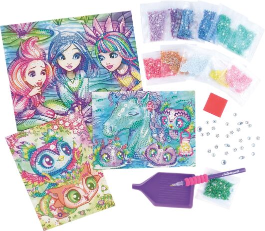 Nebulous Stars Dazzle By Number Rainbow (11143) (1)