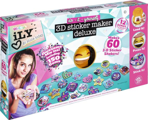 WT Ily Go Shine Today 3D Sticker Maker Deluxa (WC113007) (0)