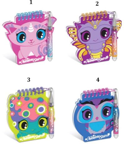 Nebulous Stars Mini Note Pad-4 Σχέδια (11434) (1)