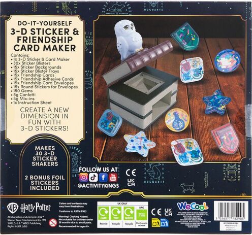 WT Harry Potter Hedwig 3D Sticker Maker & Card Maker (WC16536) (3)