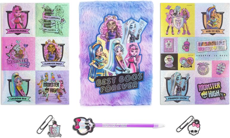 RMS Monster High Σετ Ημερολόγιο Fluffy (71-0004) (1)
