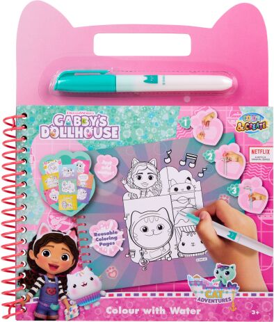 Canenco Gabby's Dollhouse Colour With Water (GD24354) (0)