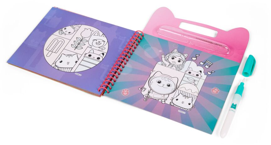 Canenco Gabby's Dollhouse Colour With Water (GD24354) (1)