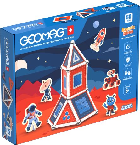Geomag Magnetic Stories Mars Exploration 80 (PF.521.502.00) (0)