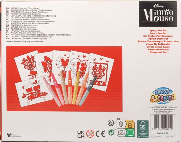 Canenco Minnie Αερογράφος Set (MM22364) (2)
