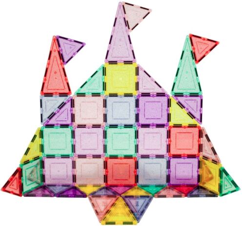Picasso Tiles Pastel Glitter Building Set 48Τμχ (PTJ48) (3)