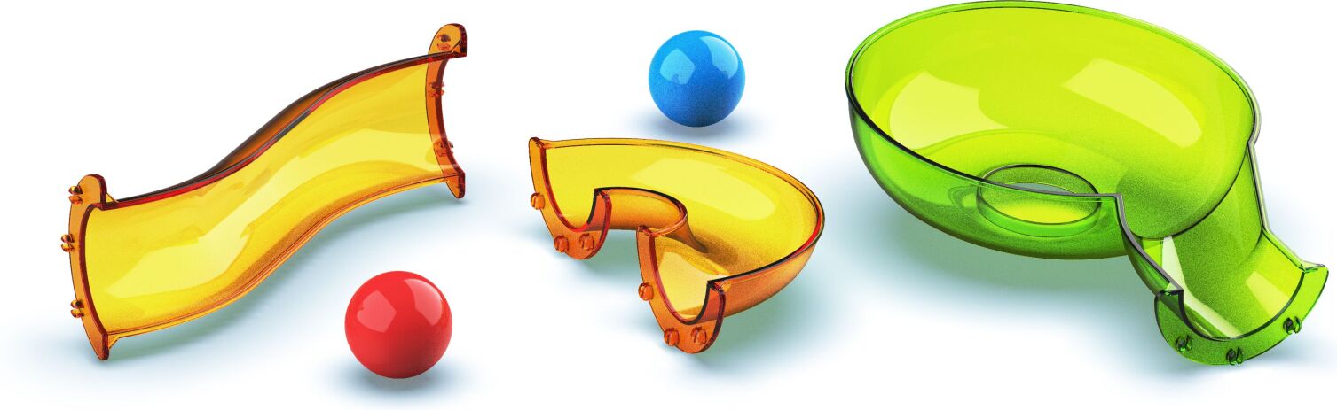 Geomag Magnetic Tiles Marble Fun 45pcs. (PF.224.232.00) (4)