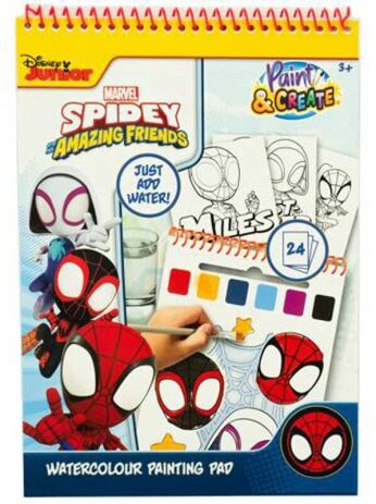 Canenco Spidey Μπλοκ Ζωγραφικής Watercolour (SP24355) (0)