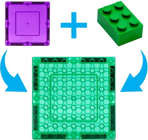 Picasso Tiles 3D Magnetic Building Tiles 333Τμχ (PTL333) (3)