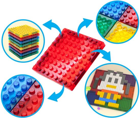 Picasso Tiles 3D Magnetic Building Tiles 333Τμχ (PTL333) (4)