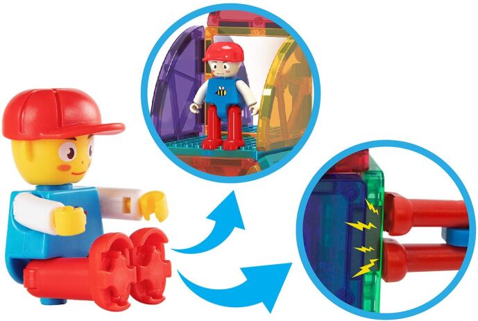 Picasso Tiles 3D Magnetic Building Tiles 333Τμχ (PTL333) (5)