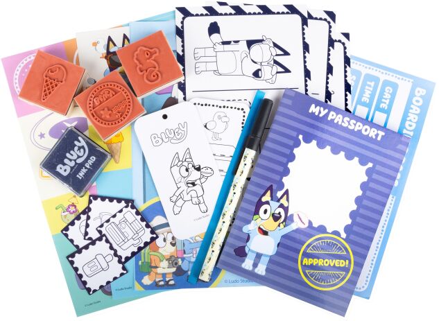 RMS Bluey Βαλιτσάκι Δραστηριοτήτων Travel Activity Set (43-0018) (0)