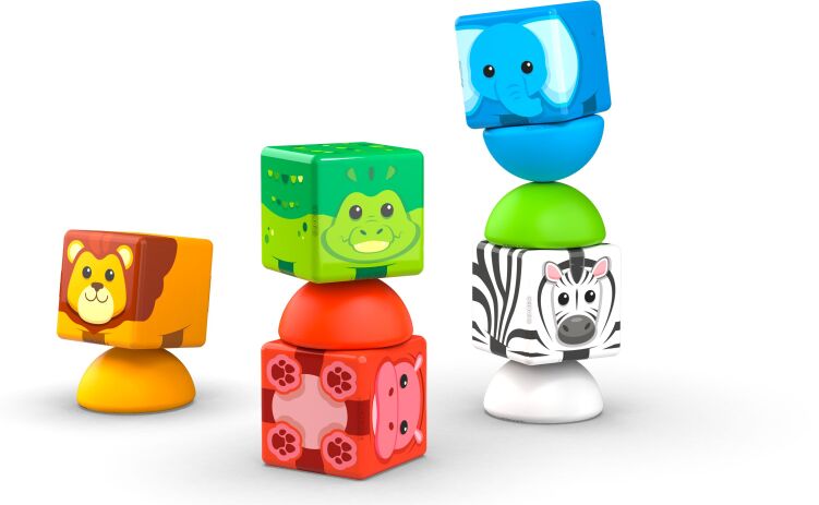 Geomag Magicube Magnetic Magic Stacking Safari 10 (PF.331.305.00) (1)