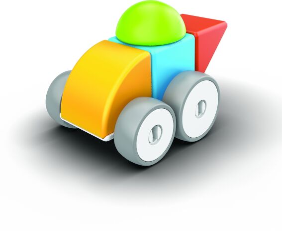 Geomag Magicube Magnetic Blocks Cars 10 (PF.331.308.00) (2)