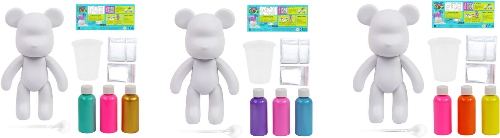 TMI Pour Palz-Αρκουδάκι W1 40ml-3 Σχέδια (GS-G33670) (3)