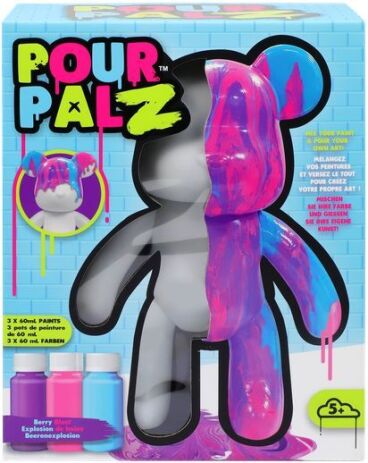 TMI Pour Palz-Αρκουδάκι W1 40ml-3 Σχέδια (GS-G33670) (5)