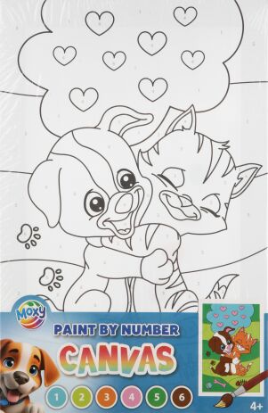 CCG Moxy Σετ Ζωγραφικής Paint By Number-4 Σχέδια (150134) (3)