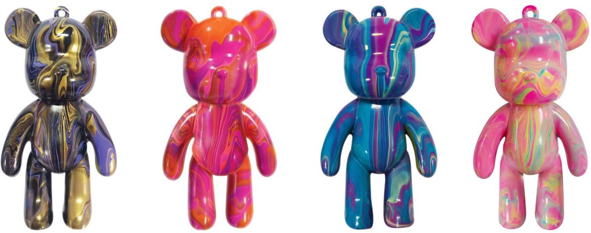 TMI Pour Palz-Αρκουδάκι Μπρελόκ Mini W3 10ml-4 Σχέδια (G25016) (2)