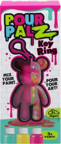 TMI Pour Palz-Αρκουδάκι Μπρελόκ Mini W3 10ml-4 Σχέδια (G25016) (5)