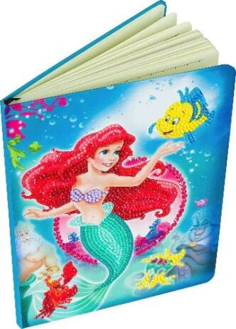 Craft Buddy Notebook Crystal Art The Little Mermaid (CANJ-DNY601) (3)
